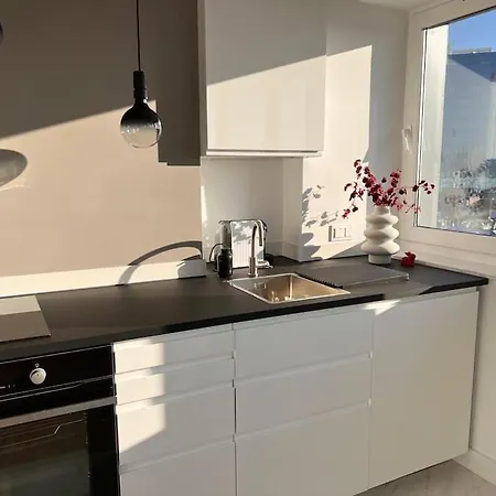 Apartment Panorama At Sky Warsaw