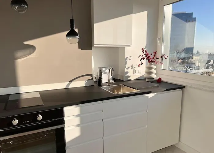 Apartmán Panorama At Sky Varšava